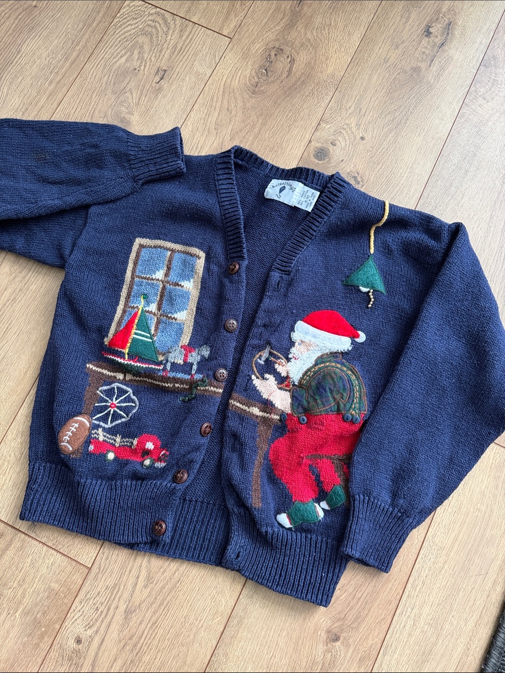 Vintage Christmas grandpa sweater